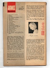 DDR Zeitschrift Armee Rundschau Heft Januar 1/1964 Soldaten Magazin NVA Zeitung
