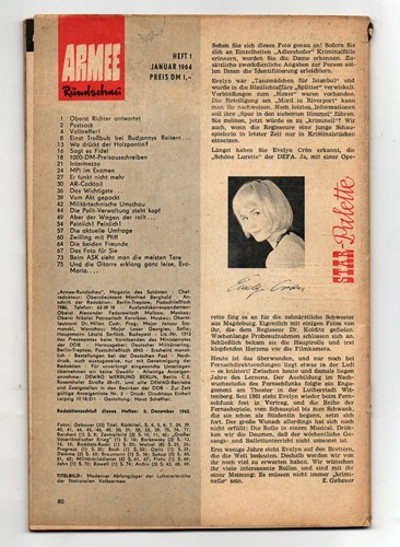 Ddr zeitschrift armee - zeitschrift,