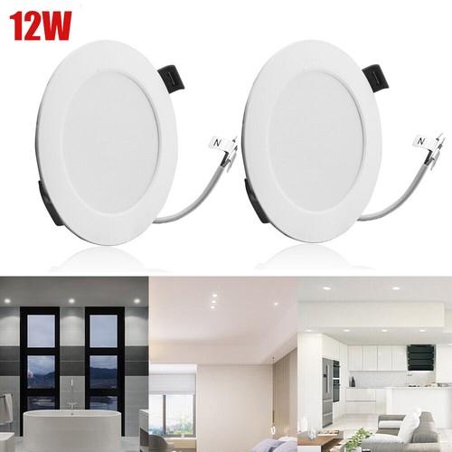 12w led einbaustrahler - 2x,