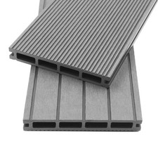 WPC Terrassendielen Dielen Komplettset Hohlkammerdiele Komplettbausatz