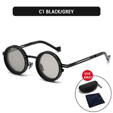 Retro runde polarisierte