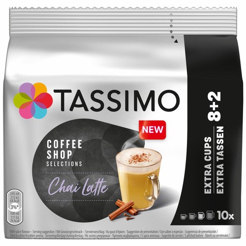 Tassimo chai latte - tassimo, shop