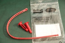 Fußriemen für Britax Römer Fahrrad-Kindersitz rot