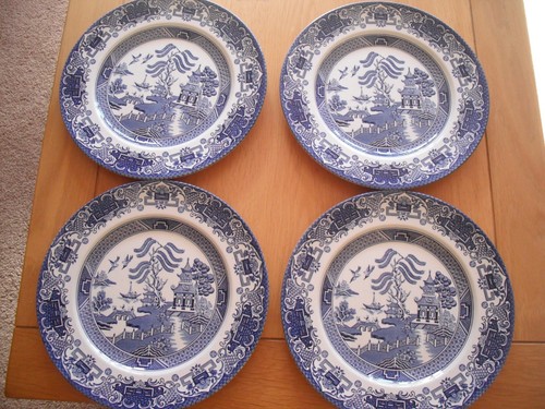Speiseteller eit old willow - 4,