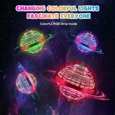 Pro Hover Ball Fliegender Ball LED Spinner Ball Flying Orb Kinder Spielzeug Gift