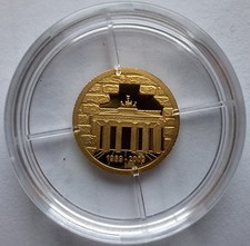 ANDORRA: 2 Diners 2009, Brandenburger Tor - 20 Jahre Mauerfall, PP, gekapselt.