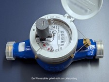 Komplettsystem Reed-Kontakt ESPHome für Wasserzähler wie ZENNER MNK