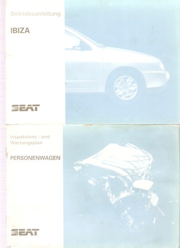 Betriebsanleitung seat ibiza - seat,