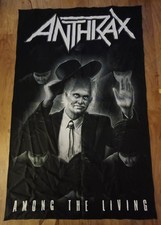 Anthrax Flagge "Among The Living" Thrash Metal Slayer Metallica Kreator Tankard