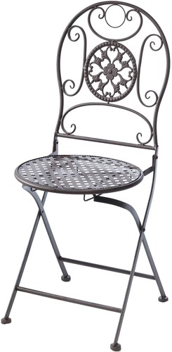Stuhl aus metall gartenstuhl - aus,