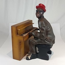 Jazz Pianist 38cm + Piano 24cm , Figurenset