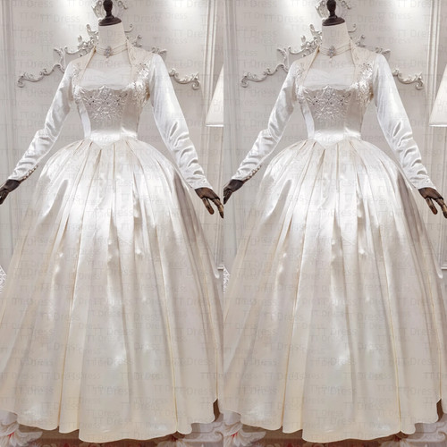 Vintage brautkleider langen - vintage,