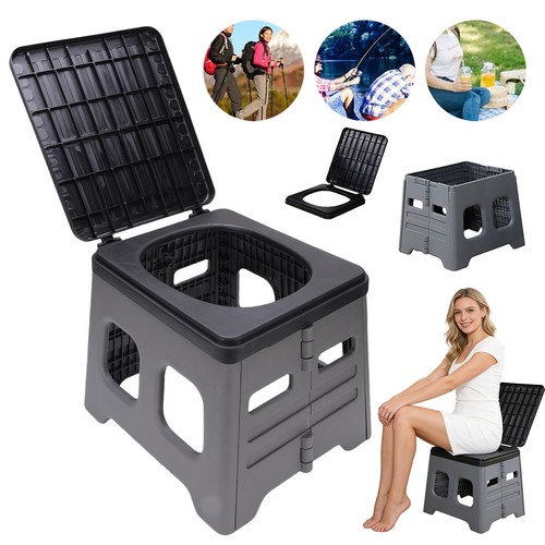 Faltbar camping toilette - camping,