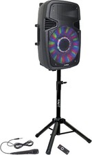 Ibiza - PARTY-15PACK - Sound Pack mit 15"/38cm aktiven LED-Lautsprechern, 800W m