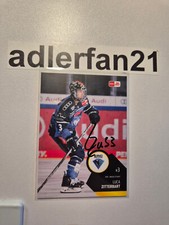 DEL 23-24 2023-2024 SIGNIERT Luca Zitterbart ERC Ingolstadt