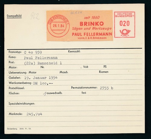 S0962 francotyp afs - s0962),