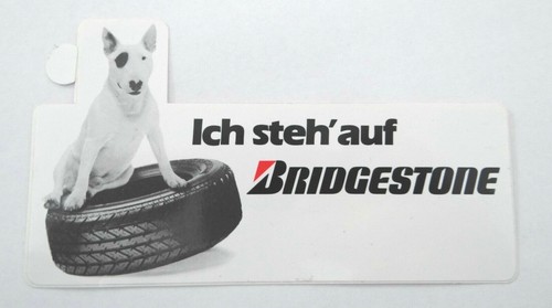 Werbe aufkleber bridgestone - werbe-aufkleber,