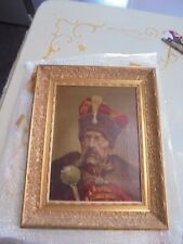 Ölgemälde Kosakenführers mit Streitkolben 1647 nach Piotr Stachiewicz, 1910