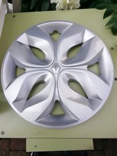 1x Orginal Renault Radkappe, Radzierblende 15 ZOLL Silber PP MD40 top opt. Zst. 