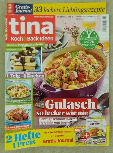 Zeitschrift tina koch - zeitschrift, "tina"