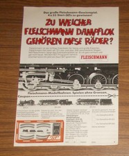 Seltene Werbung FLEISCHMANN