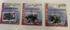 3x  (2er Packung) Watson Lautsprecher Stecker