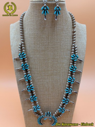 Navajo squash blossom set - squash,