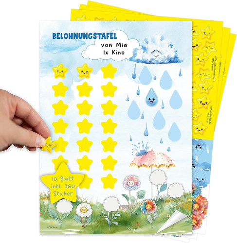 Belohnungstafel für kinder - für,