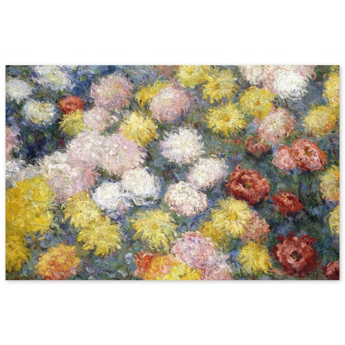 Claude monet chrysanthemen - monet,,