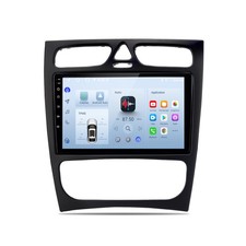 6+128G Android Radio Carplay Navi DAB+ Bluetooth Für Mercedes C-Klasse W203