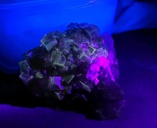 UV-REAKTIV! Gelber Fluorit &