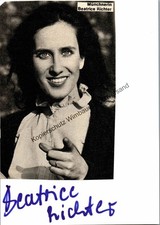 Original Autogramm Beatrice