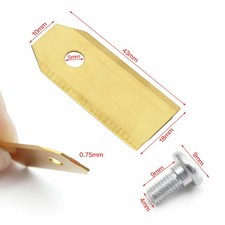 72× Titan-Ersatzmesser für