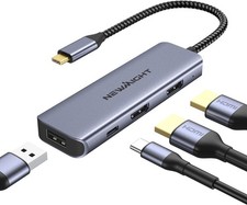 Dual hdmi adapter - dual, usb-c