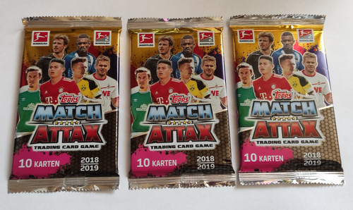 Topps match attax booster - x,