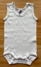 Weißer Baby Body Sanetta Gr