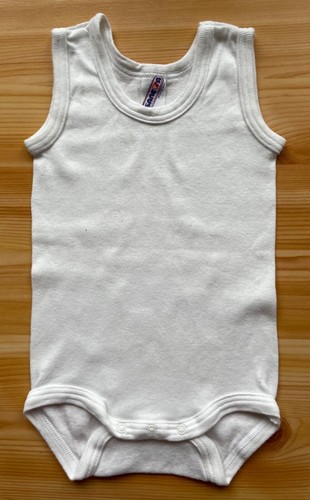Weißer baby body - body, gr