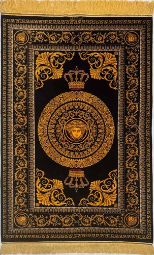 Ghom versace seide 152x102cm - ghom,