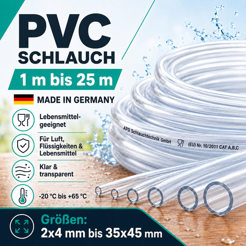 Pvc schlauch transparent - pvc-schlauch,