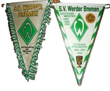 2 x Wimpel  SV Werder Bremen