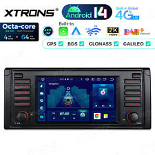 8-Kern 64GB 7" 4G Android 14 GPS Autoradio WiFi Navi für BMW 5er E39 M5 Canbus