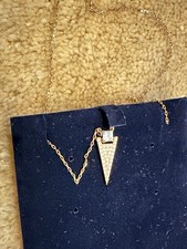 Svarovski Damen-Kette mit Anhänger teilvergoldet Kristalk weiß 40 Cm - 541276