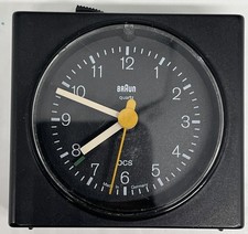 Braun Wecker Typ 4744 AB7 Quarz Made In Germany Schwarz Dietrich Lubs Vintage