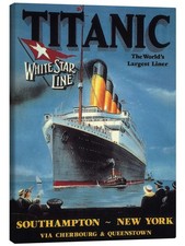 Leinwandbild White Star Line "Titanic", 1912