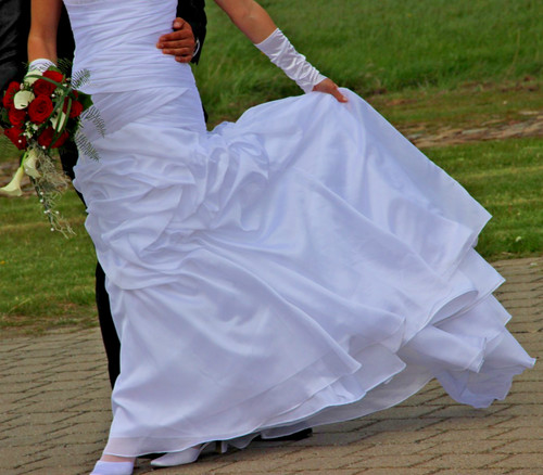 Brautkleid lilly 38 weiß - gr.,