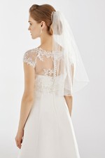 Schleier Brautschleier 1 Lage