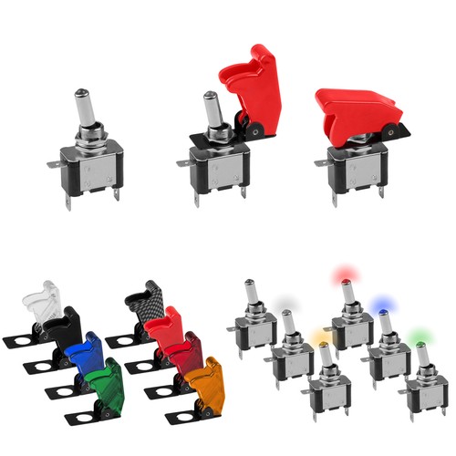 Kfz led kippschalter 12v 20a - led,