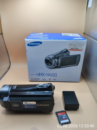 Samsung hmx h400 camcorder - samsung, hmx-h400