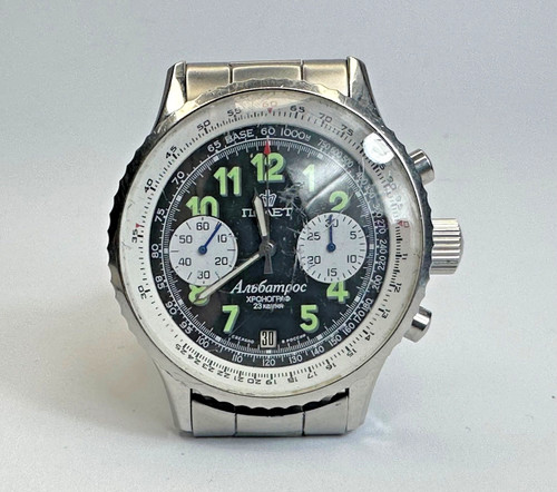 Armbanduhr-Poljot-Albatros-Chr