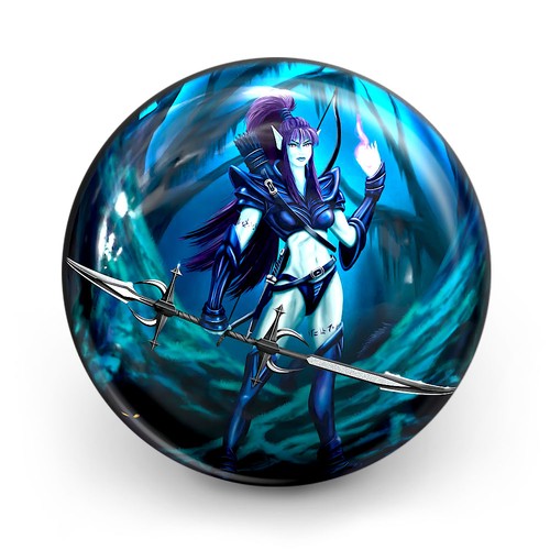 Bowling ball otb dark elf - ball, by